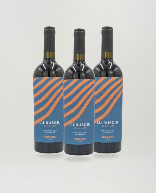 Box 3 bottiglie di Negroamaro Salento - LU RUSCIU