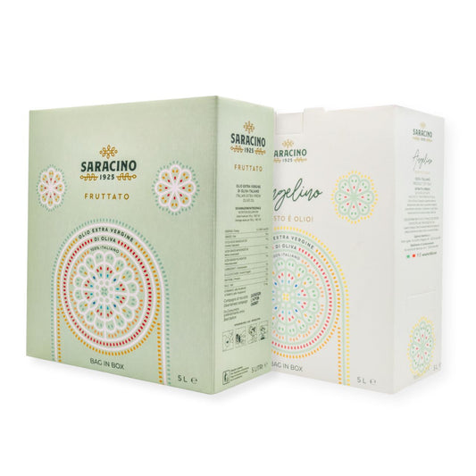 Saracino 1925 Extra Virgin Olive Oil - 5 Litre Bag in Box