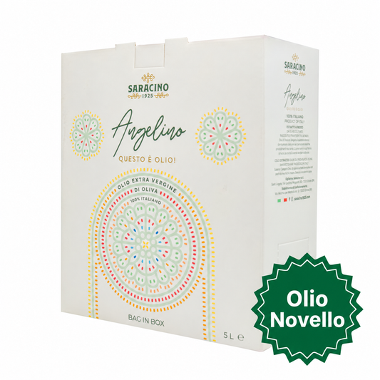 Saracino 1925 Extra Virgin Olive Oil - 5 Litre Bag in Box