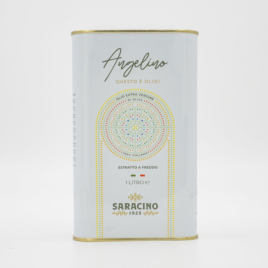 Olio pugliese Azienda Agricola Saracino 1925 - Bottiglia da 250 ml / 500 ml / 1 Litro