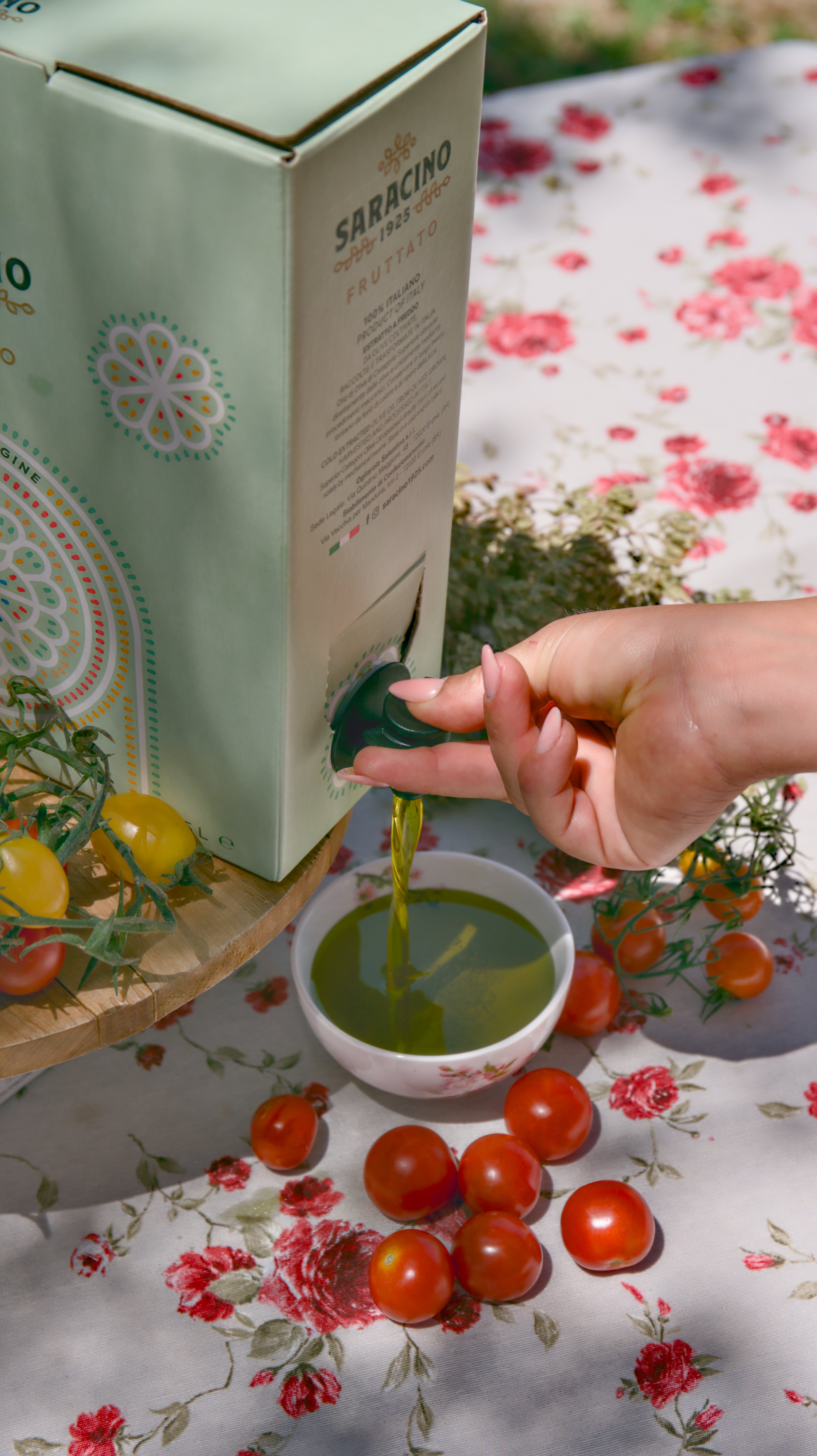 Olio Extravergine di oliva estatto a freddo – SARACINO1925
