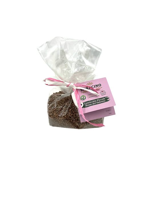 Lenticchie Piccole Rosse del Salento 400gr - Saracino 1925