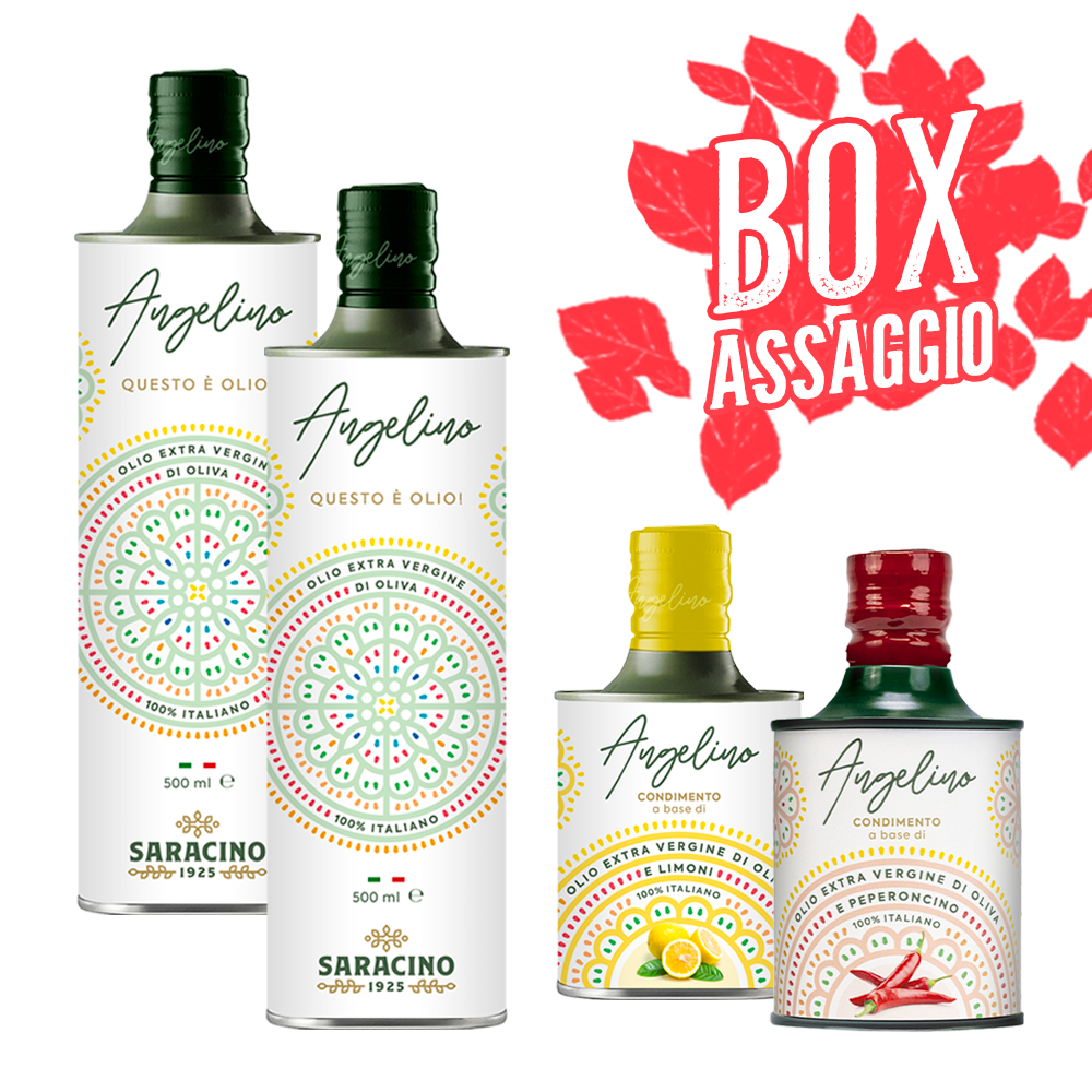 Box Assaggio - Olio Extravergine e aromatizzati