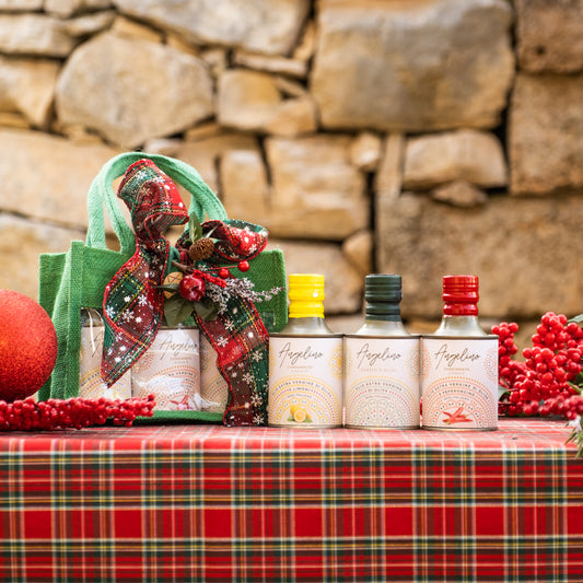Box Regalo di Natale con 3 gusti di olio novello